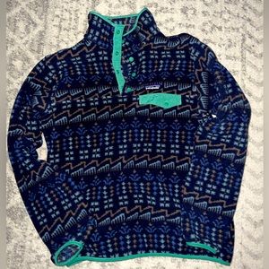 Patagonia Synchilla Snap-T Pullover Fleece Jacket Wild Roots